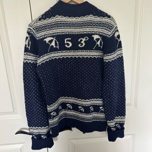 Vintage Arnold Palmer Zip-Up Sweater